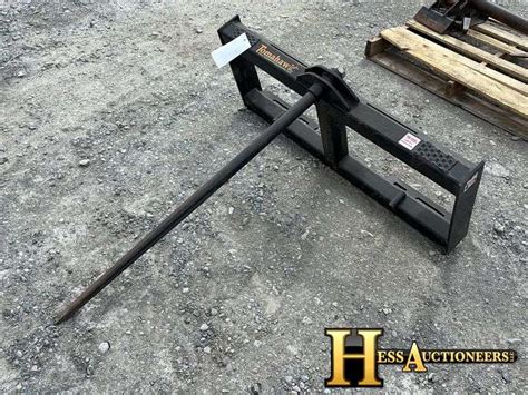 tomahawk skid steer hay spear|tomahawk attachments.